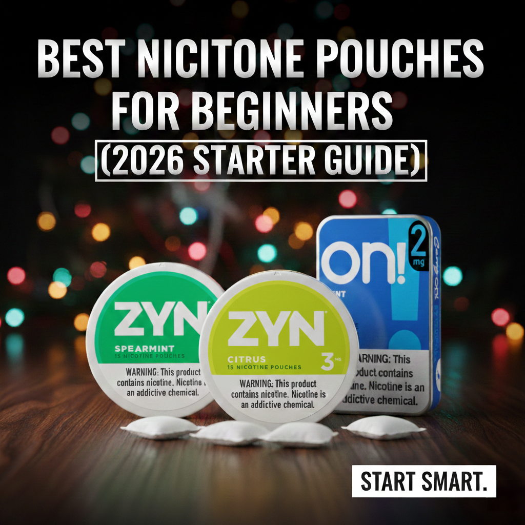 best beginner dip tobacco Nicotine Pouches for Beginners (2026 Guide)