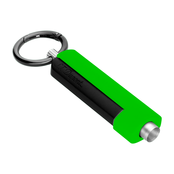 S.T. Dupont Maxijet Cigar Punch - Neon Color Edition Black Matte & Neon Green