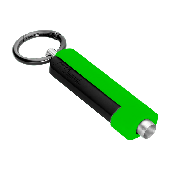 S.T. Dupont Maxijet Cigar Punch - Black Matte & Neon Green