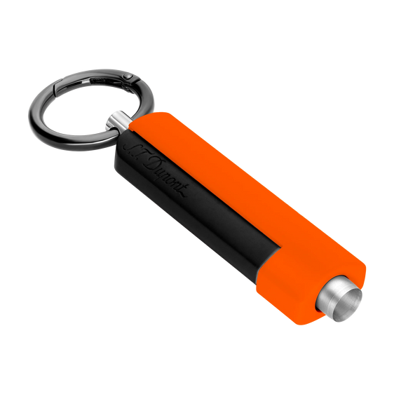 S.T. Dupont Maxijet Cigar Punch - Neon Color Edition Black Matte & Neon Orange