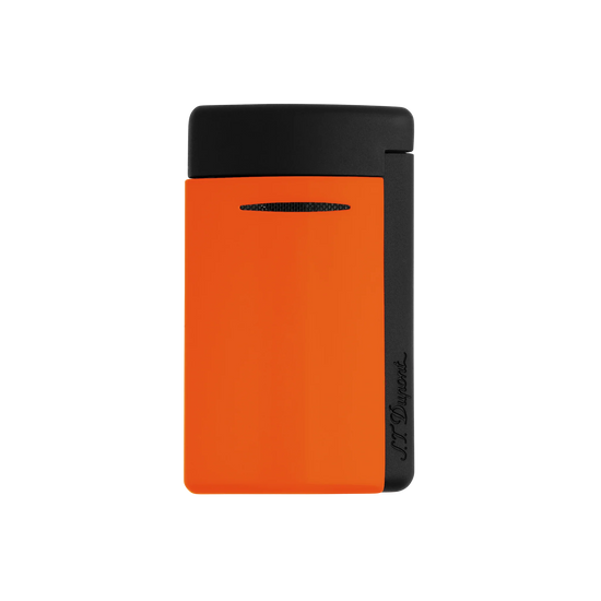 S.T. Dupont Fun Size Minijet Lighter - Matte Black & Neon Orange