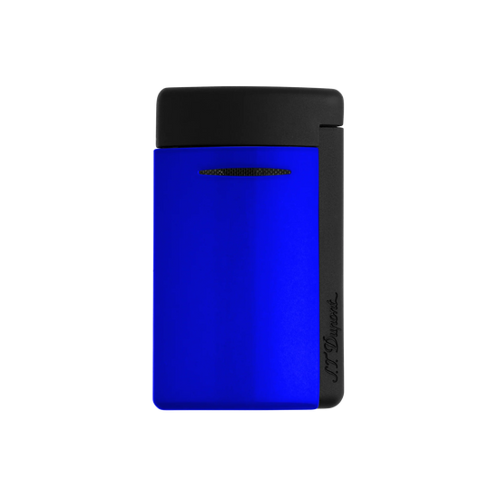 S.T. Dupont Fun Size Minijet Lighter - Neon Blue & Matte Black