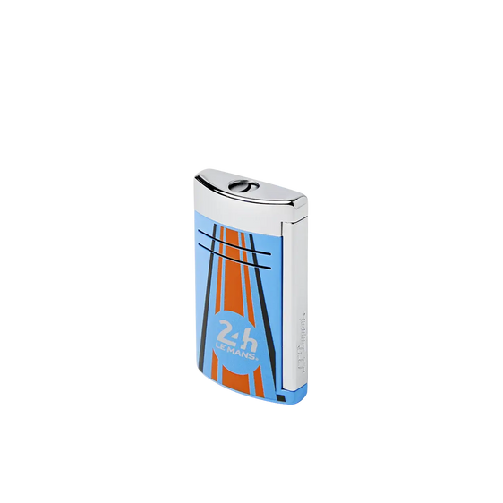 S.T. Dupont Lighter MaxiJet Le Mans Blue Chrome