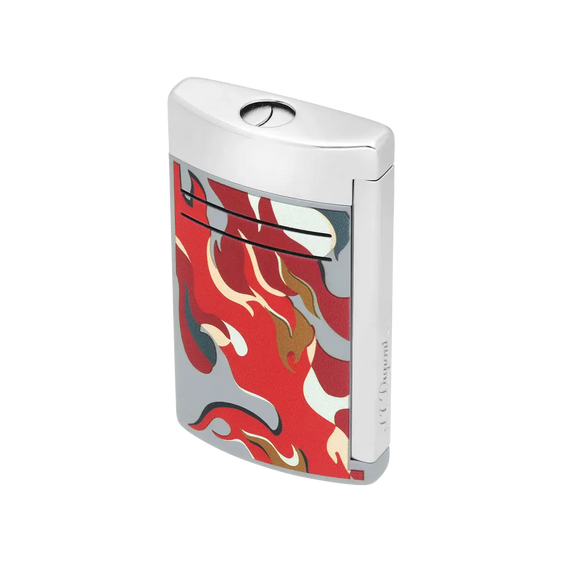 S.T. Dupont Lighter MaxiJet - Red Camouflage