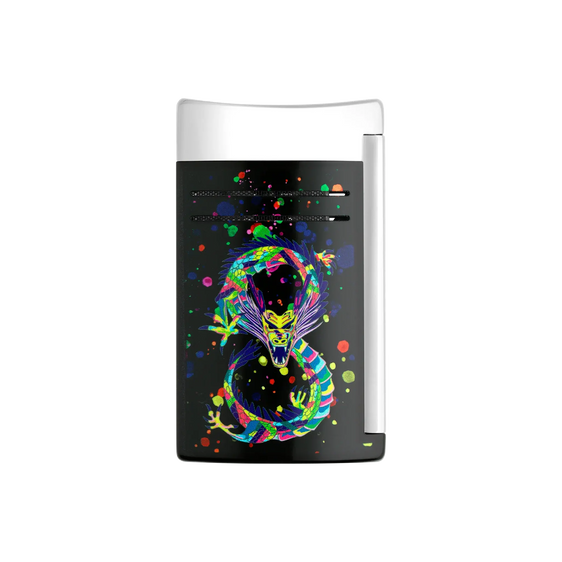 S.T. Dupont Lighter MaxiJet Dragon Black