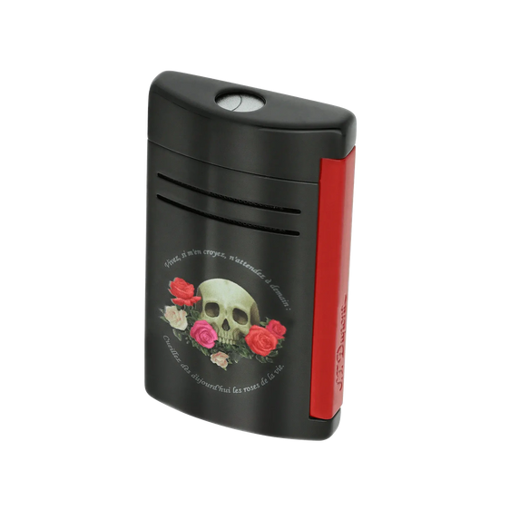 S.T. Dupont Lighter MaxiJet Black Memento Mori