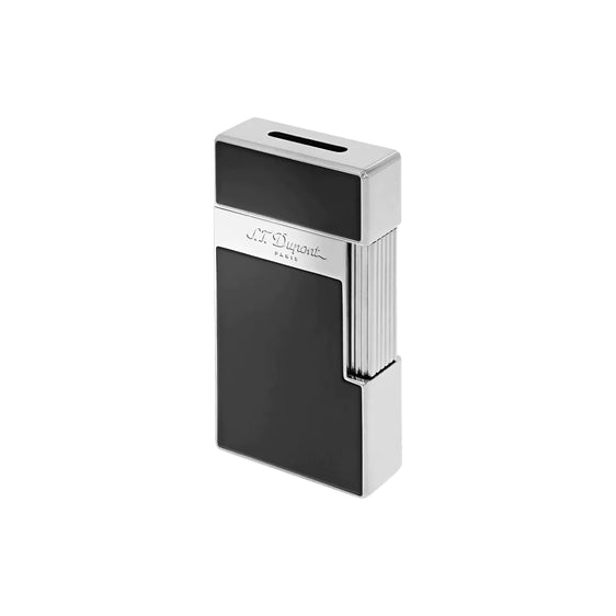 S.T. Dupont Big D Line 2 Lighter - Black Lacquer & Chrome