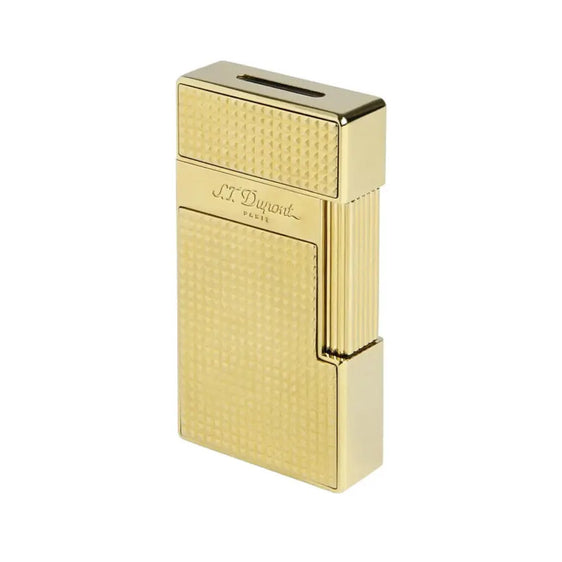 S.T. Dupont Big D Line 2 Lighter Golden Diamond Head