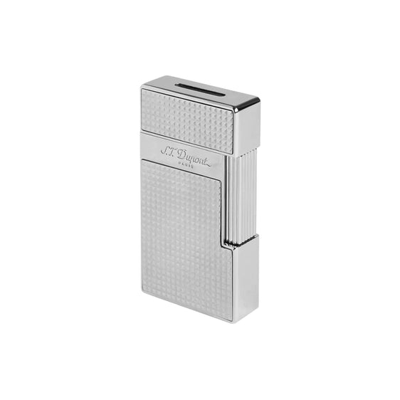 S.T. Dupont Big D Line 2 Lighter - Chrome Diamond Head