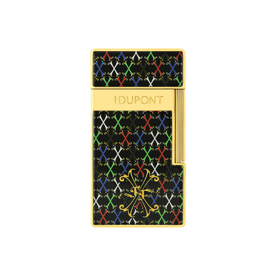 S.T. Dupont Li Biggy Fuente Multicolor Lighter