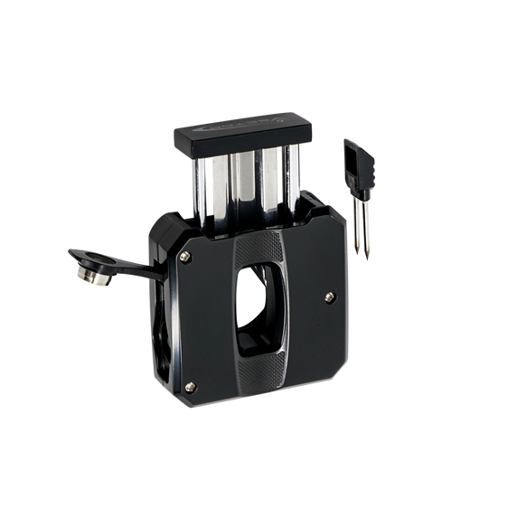 Vector V Cube Multi-Use Cigar Cutter - Black Matte