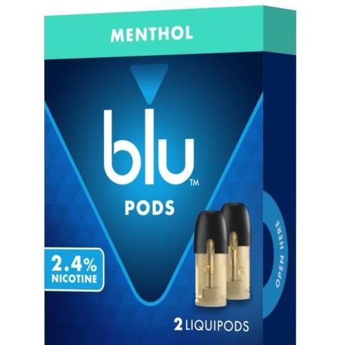 Blu Pods Menthol 2.4% - 2 Pack