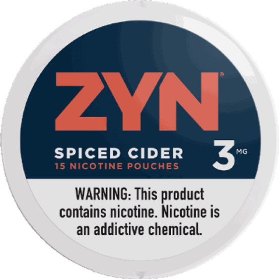 Zyn Nicotine Pouches Spiced Cider - 5 Pack - 3mg