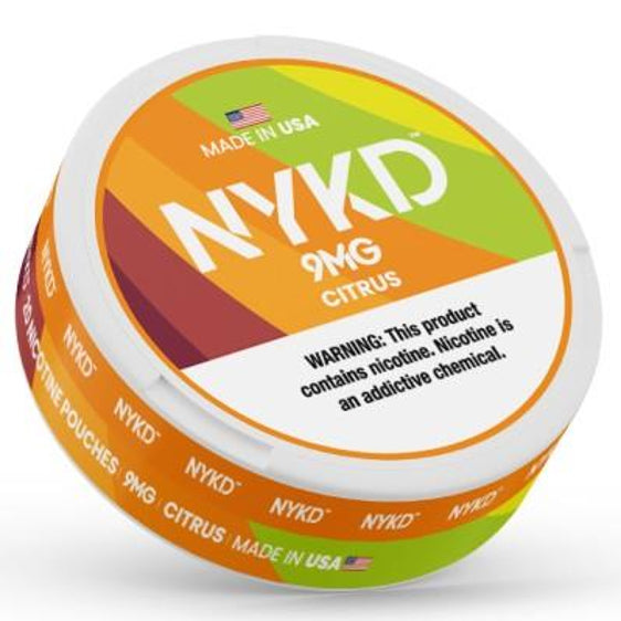 NYKD Citrus Nicotine Pouches - 5 Pack