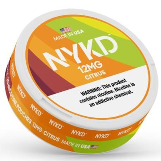 NYKD Citrus Nicotine Pouches - 5 Pack