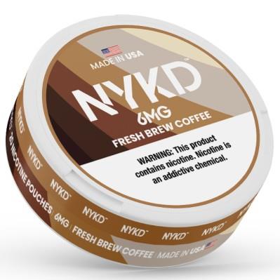 NYKD Fresh Brew Coffee Nicotine Pouches (5 Pack)