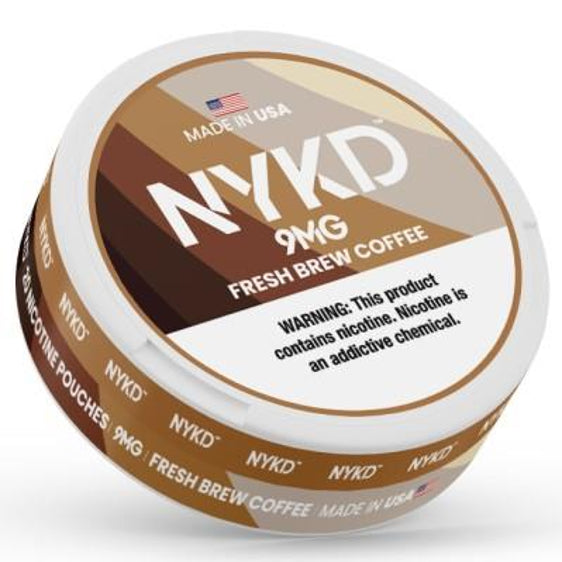 NYKD Fresh Brew Coffee Nicotine Pouches - 5 Pack