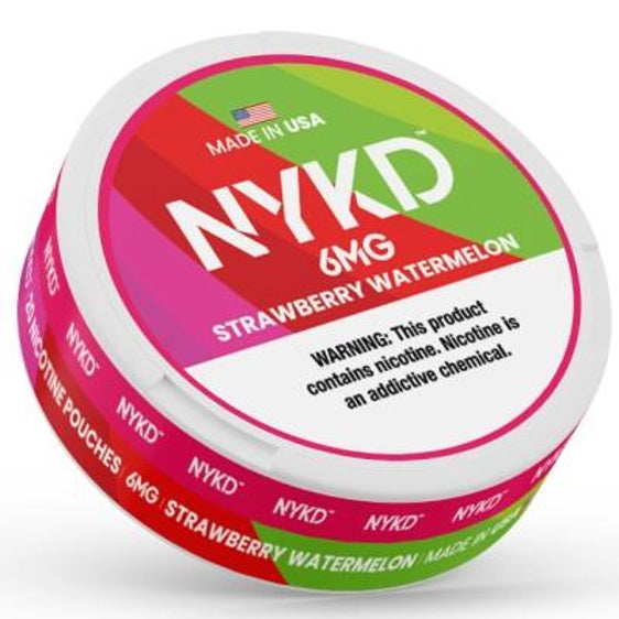 NYKD Strawberry Watermelon Nicotine Pouches - 5 Pack