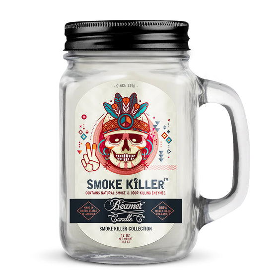 Beamer Candle Co Smoke Killer Collection - USA Made Candle - 12 oz Smoke Killer Scent