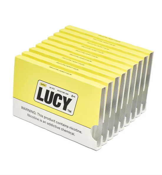 Lucy Nicotine Gum Mango - 10 Pack