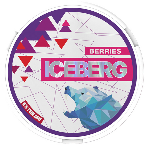 Iceberg Nicotine Pouches - Berries 35MG