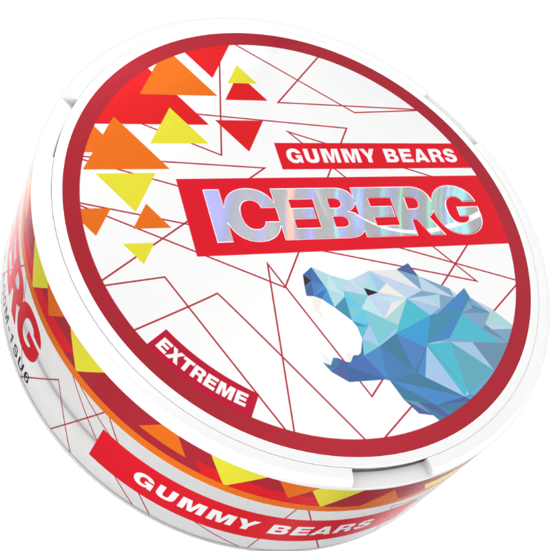 Iceberg Nicotine Pouches - Gummy Bears 35MG (5 Pack) | Lighter USA