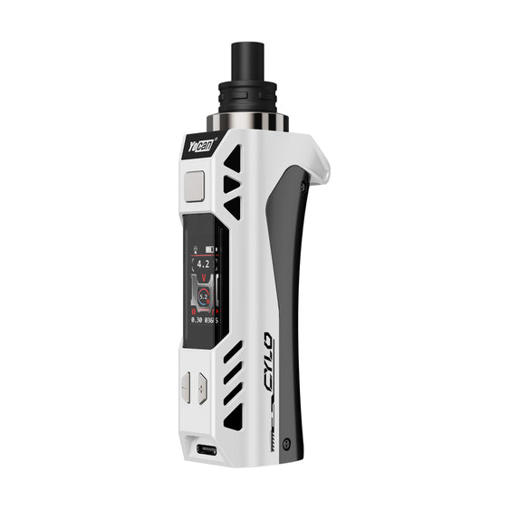 Yocan Cylo - Concentrate Vaporizer - White-Black
