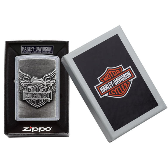 Zippo Lighter - Harley-Davidson® Eagle Emblem