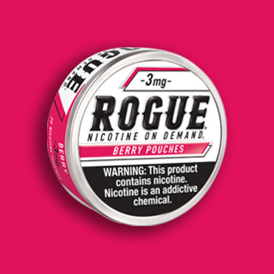 Rogue Nicotine Pouches Berry - 5 Pack - 3mg
