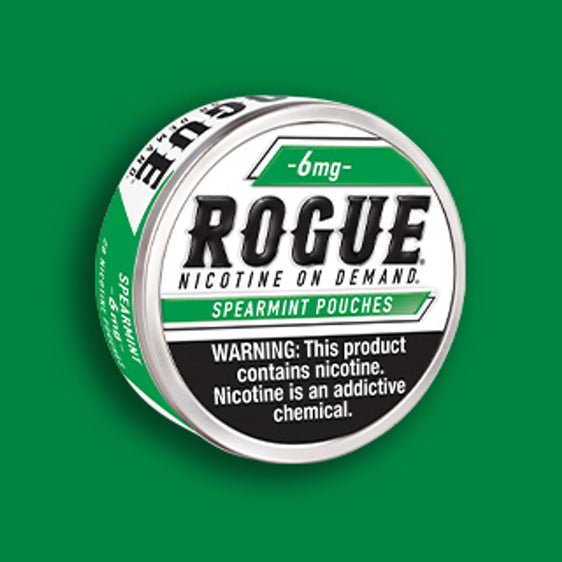 Rogue Nicotine Pouches Spearmint - 5 Pack - 6mg