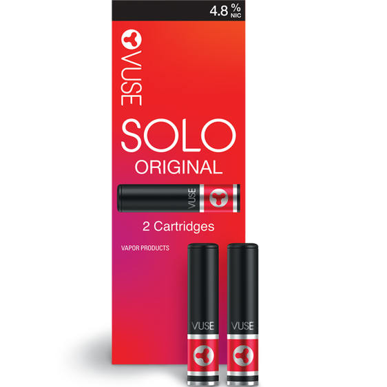 Vuse Solo Cartridges - 2 Pack