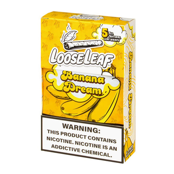 LooseLeaf Cigar Wraps - 5 Count - Banana Dream