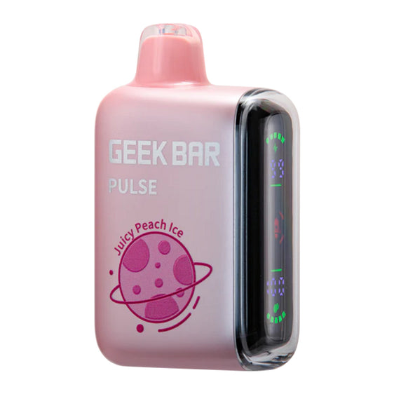Geek Bar Pulse 15000 Puffs Disposable Vape - Juicy Peach Ice