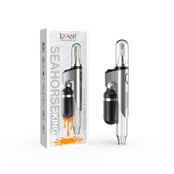 Lookah Seahorse King - Concentrate Vaporizer - Gray