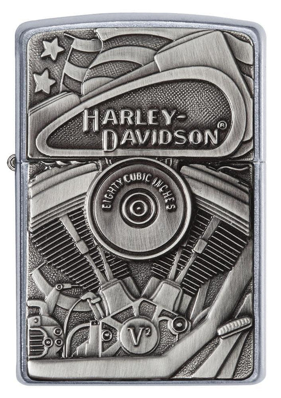 Zippo Lighter - Harley-Davidson® Motor Flag