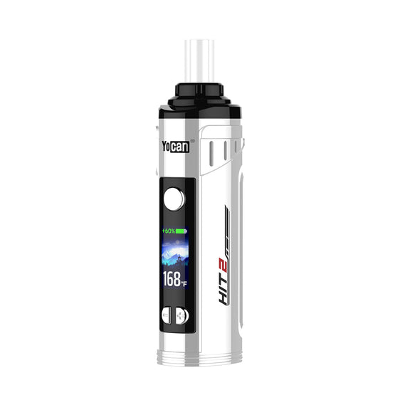 Yocan Hit 2 Dry Herb Vaporizer - Pearl