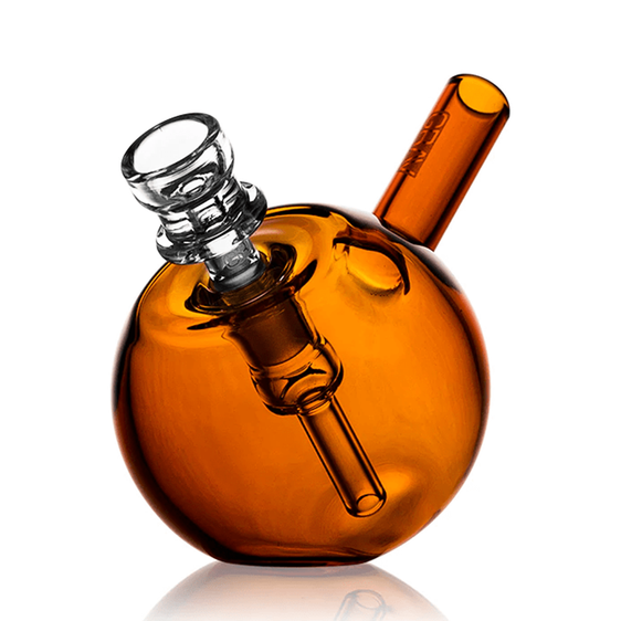 Grav Spherical Pocket Bubbler - Amber