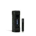 Black Green Splatter