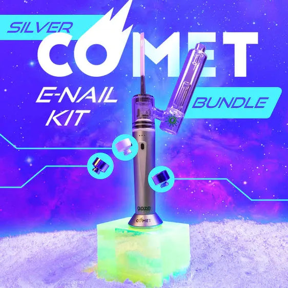 Ooze Comet Vaporizer - Chrome