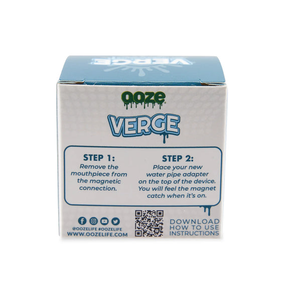 Ooze Verge Water Pipe Adapter