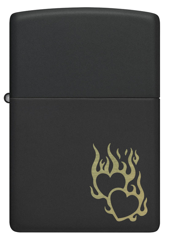 Zippo Lighter - Fire Heart