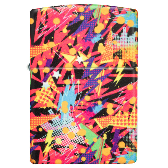 Zippo Lighter - Retro Glow In The Dark