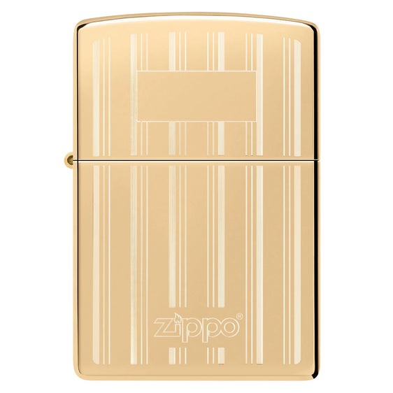 Zippo Lighter - Sophisticated Pinstripes