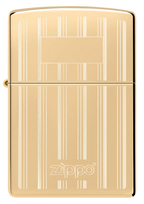 Zippo Lighter - Sophisticated Pinstripes