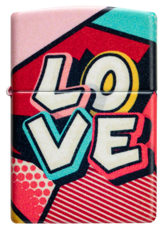 Zippo Lighter - Comic Love