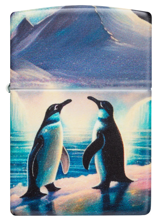 Zippo Lighter - Penguins Reunites