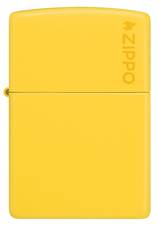 Zippo Lighter - Classic Sunflower w/ Zippo Logo