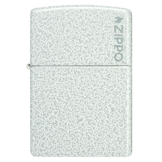 Zippo Lighter - Classic Glacier w/ Zippo Logo