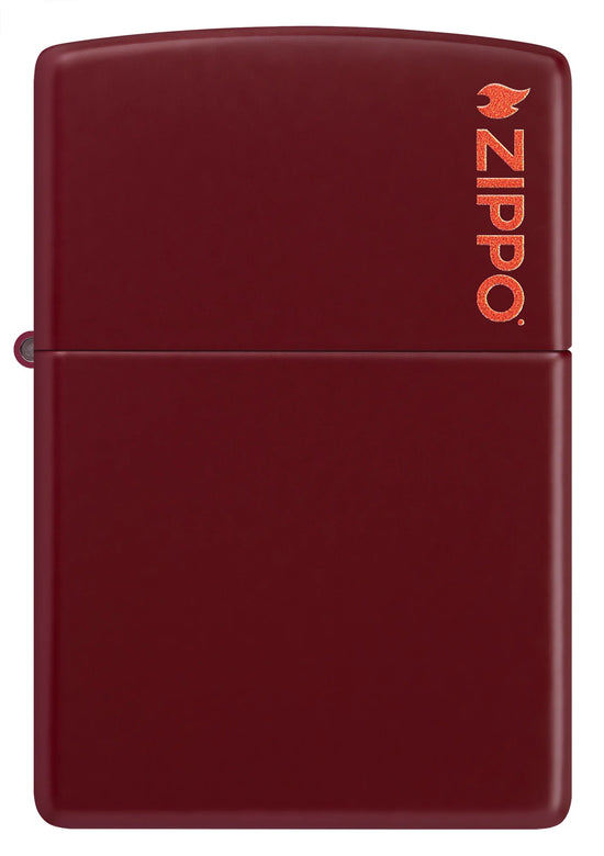 Zippo Lighter - Classic Merlot w/ Zippo Logo