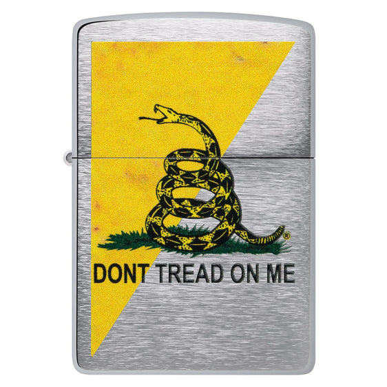 Zippo Lighter - Don't Tread On Me Gadsden Flag